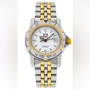 Ladies Tag Heuer professional 200 meter watch.